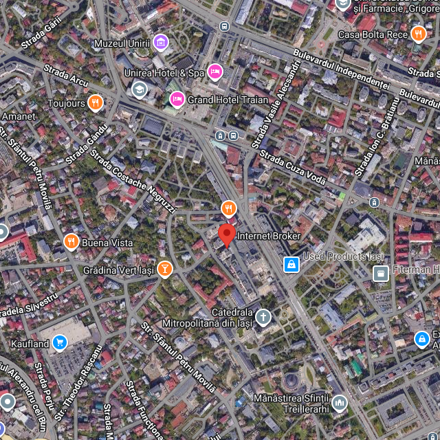 Ne gasit in Centrul orasului Iasi